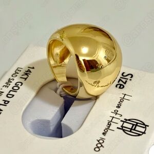House of Harlow 1960 🔥 Chunky Dome Ring Size 8 New